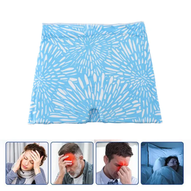 HG (Type B)Ice Head Wrap Migraine Headache Relief Cap Gel Head Hat Cold SL