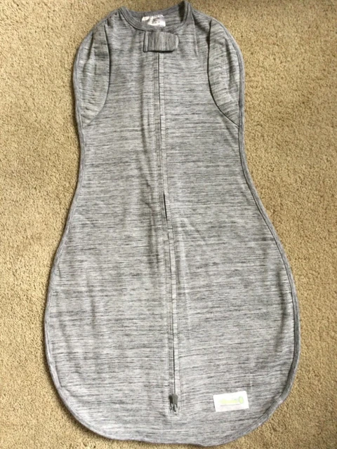 Woombie Convertible Sleep Sack Arms In/Out Baby Swaddle 3-6m 14-19lbs Gray NWOT Woombie Convertible Sleep Sack Arms In/Out Baby Swaddle 3-6m 14-19lbs Gray NWOT