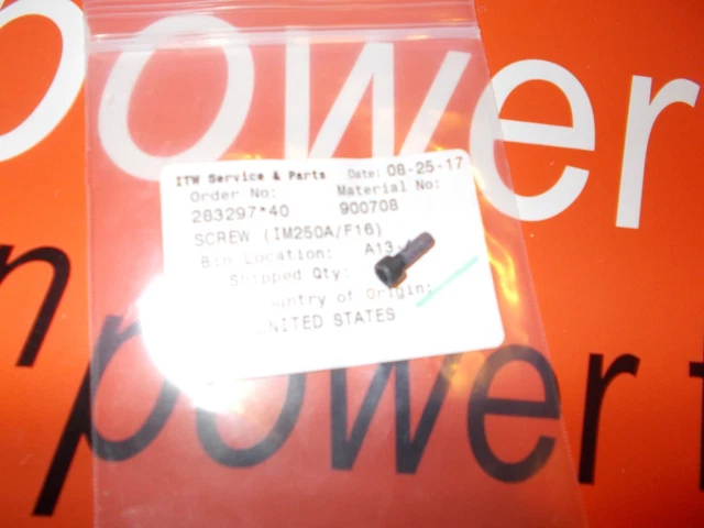 "NEW" Paslode Part #  900708 - SCREW (IM250A/F16)