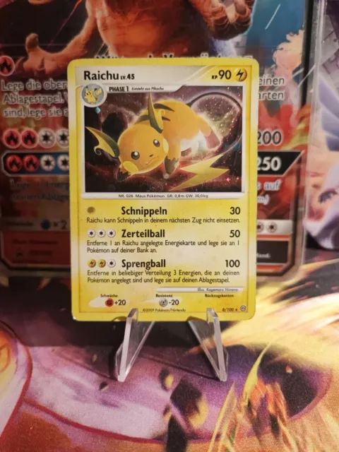 Pokemon Card Card Holo Raichu Lv. 45 Stormfront storm depth German German