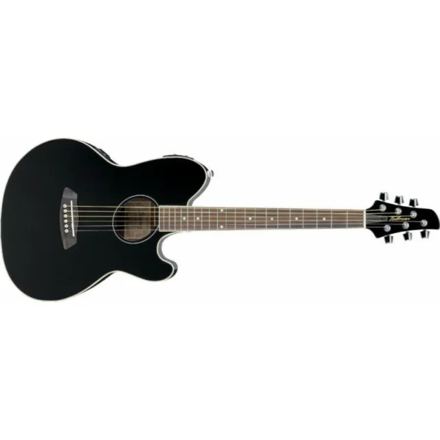 Ibanez TCY10E-BK noire - Guitare électro acoustique