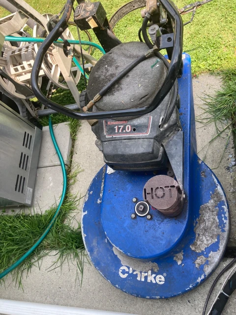 clarke propane floor burnnisher