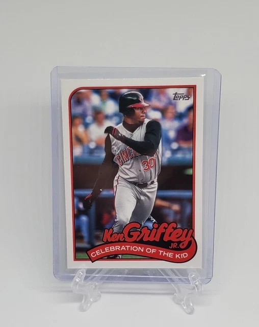 KEN GRIFFEY JR. 2024 Topps Celebration of the Kid Reds insert KID16