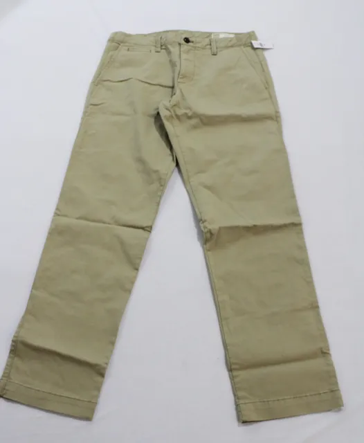 Gap Men's GapFlex  Vintage Khaki Straight Pants LV5 Natural Size 31X32 NWT