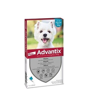 Advantix Antiparassitario Spot-On per Cani da 4 a 10 kg
