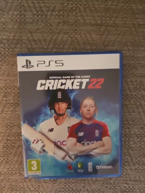 Cricket 22: The Official Game of the Ashes (PS5) - USED