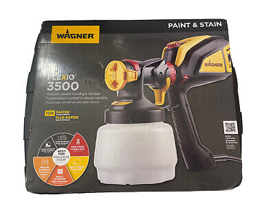 Wagner Flexio 3500 Paint & Stain Sprayer Variable Speed w/ Container
