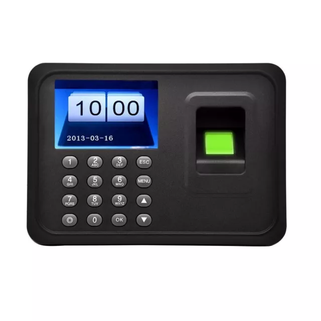 Easy Use Fingerprint Clocking in Machine Attendance Employee Time Recorder ID