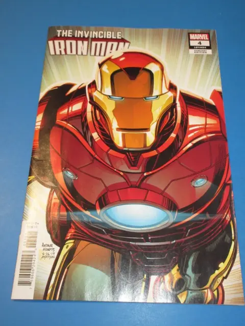 Invincible Iron Man #4 Adams Variant NM- Gem wow