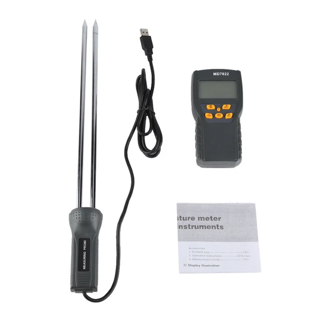LCD Display Digital Numérique humidité du grain mètre Humidimètre Mesure Testeur