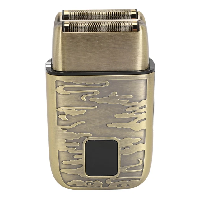 Electric Hair Clipper Retro Portable Efficient Dual Head Cordless Beard Trim Esp