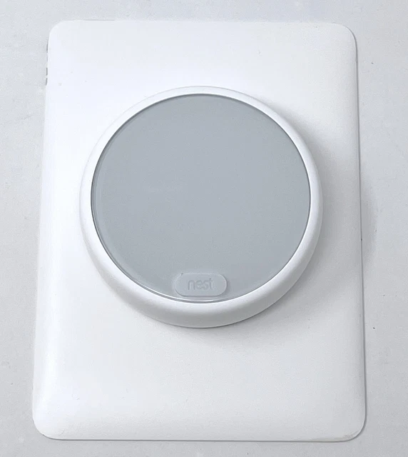 GOOGLE NEST THERMOSTAT E Smart White T4000ES A0063 w/ Wiring Base