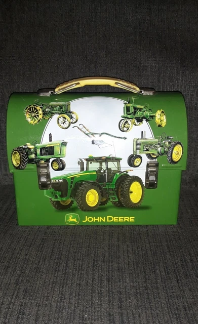 John Deere Mini Lunch Box With Yellow Handle