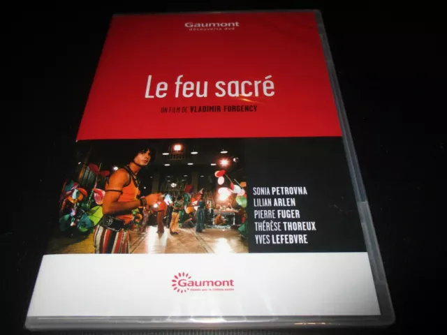 DVD NEUF "LE FEU SACRE" Sonia PETROVNA, Lilian ARLEN / de Vladimir FORGENCY