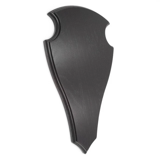Ciervo Escudo de Trofeo Deseada En Roble Oscuro Altura 38CM Hirschschild Rojo 3