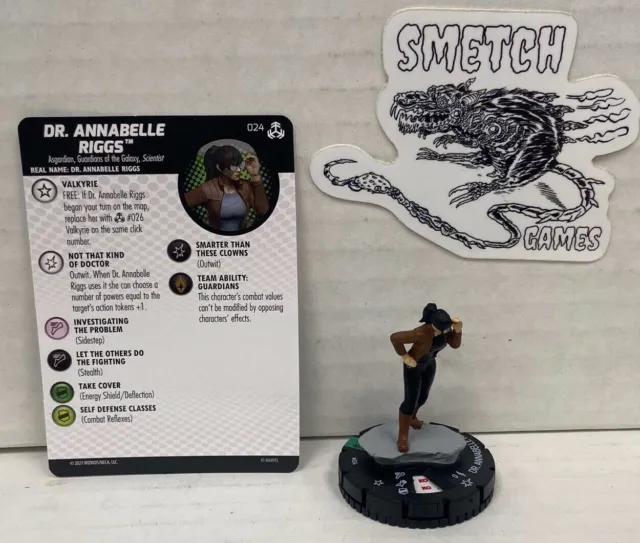 WOTR 024 Dr. Annabelle Riggs Figure Marvel Heroclix Avengers War of the Realms