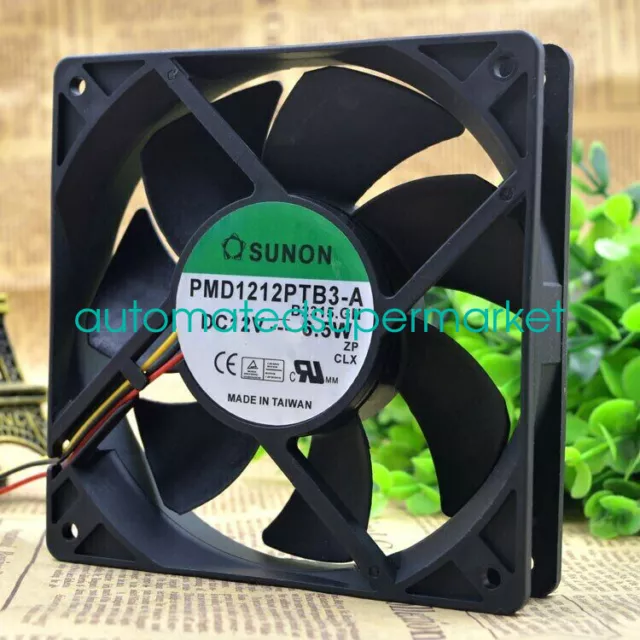 Sunon Pmd1212Ptb3-A 12V 6.5W 12025 12Cm 3-Wires Cooling Fan