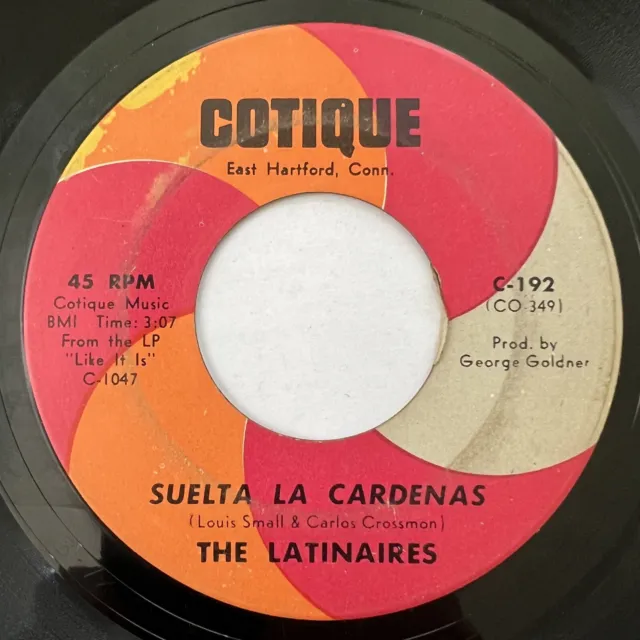 Latin 45 / Latinaires “Suelta La Cardenas / El Mate” ~ Boogaloo ~ HEAR