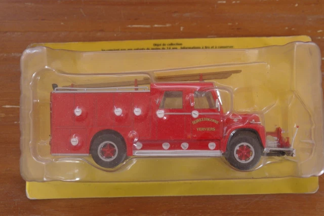 Camion De Pompier IFA W50 Au 1/43 - N°35 De La Collection Hachette - Occasion Très Bon état