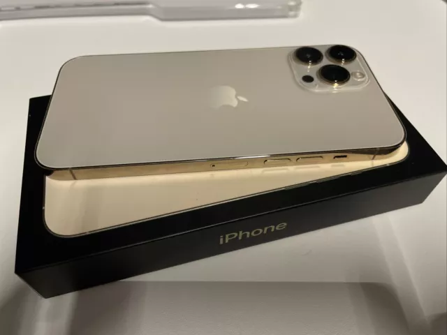 Apple iPhone 13 Pro Max - 256GB - Gold (Ohne Simlock) (Dual-SIM)