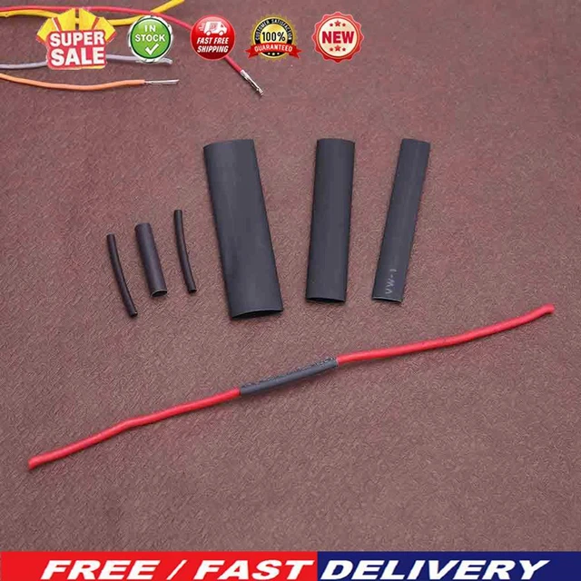 Tubo Termoretraibile Rosso 5m - Restringe Da 25.4mm A 12.7mm Per Isolamento Cavi - Foto 8