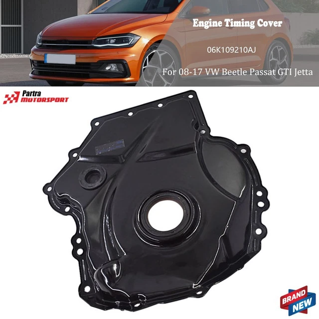 For 08-17 VW Beetle Passat Audi A3 A4 Engine Timing Cover Type 06K109210AJ