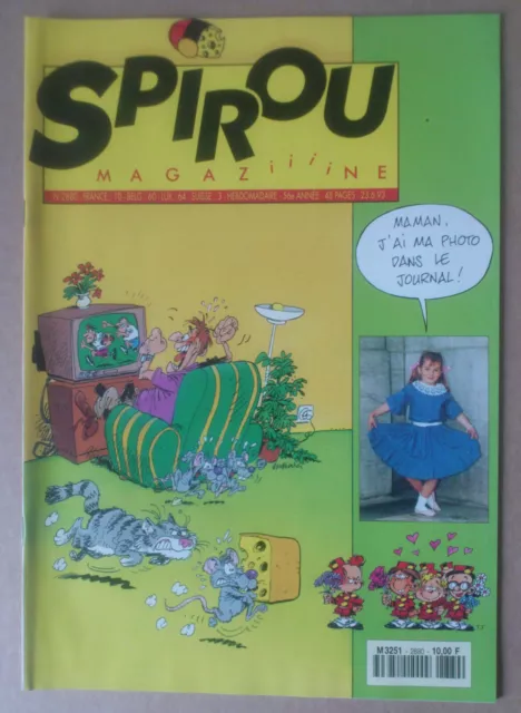 ---  Spirou (2880). Complet  ---  1993. Neuf.