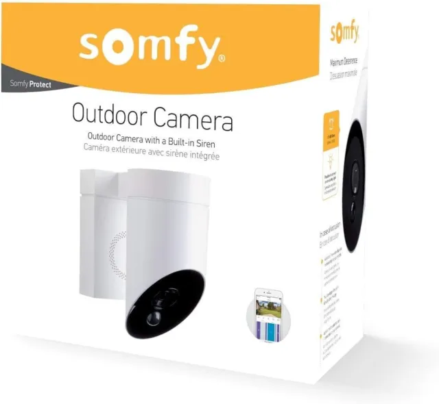 Telecamera Videosorveglianza Da Esterno Con Sirena Somfy Outdoor Camera 2401560