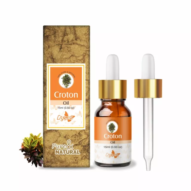 Croton {Croton Tiglium} 100% Naturel Huile Essentielle 15ml-5000ml]