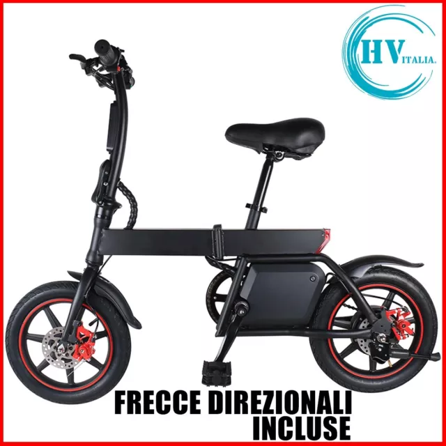 Bici Elettrica Pieghevole Trasportabile Ultra Leggera E-Scooter E-Bike|Garantita