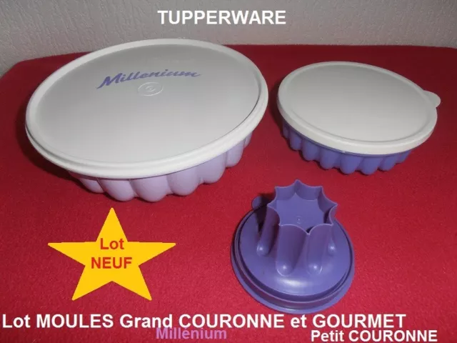 Grand moule couronne Tupperware 23 cm diamètre - 1,5 l P1030251 - Croquant  Fondant Gourmand