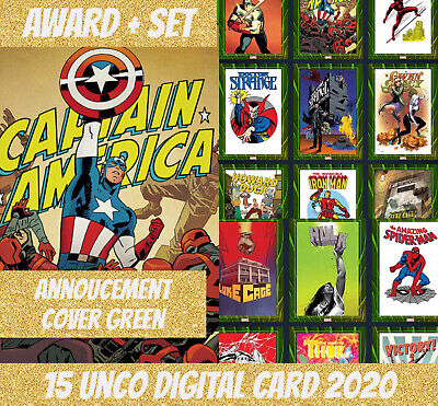 Topps Marvel Mighty Thor Award + Set (1+14) Announcement Covers 2020 Digital