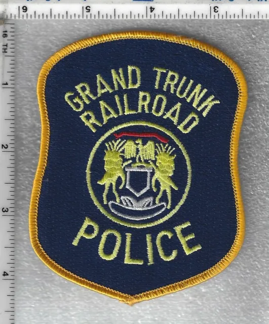 Grand Trunk Railroad Police (Michigan) Shoulder Patch
