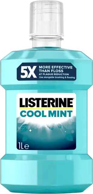 Listerine Total Care Clean Como Nuevo 1 litro envío gratuito Reino Unido