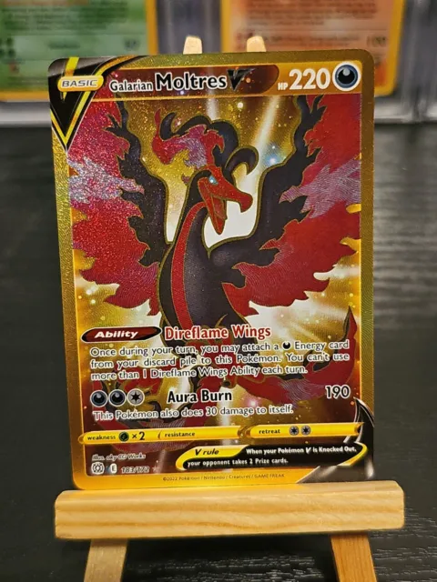 Pokemon Card Galarian Moltres V UR Gold Rare 422/414 sI Start deck