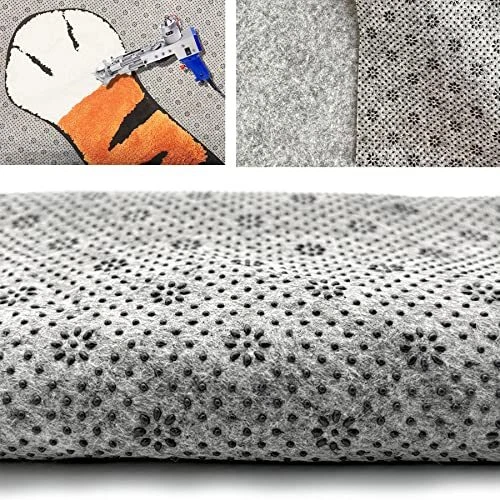 Paño de mechones, alfombra antideslizante paño de fieltro para flor antideslizante 68*80 IN