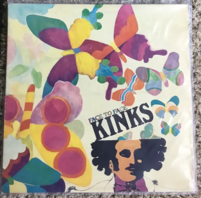 The Kinks Face to Face UK Pye A2/B2/NPL 18149 LP Primera Prensa 1966