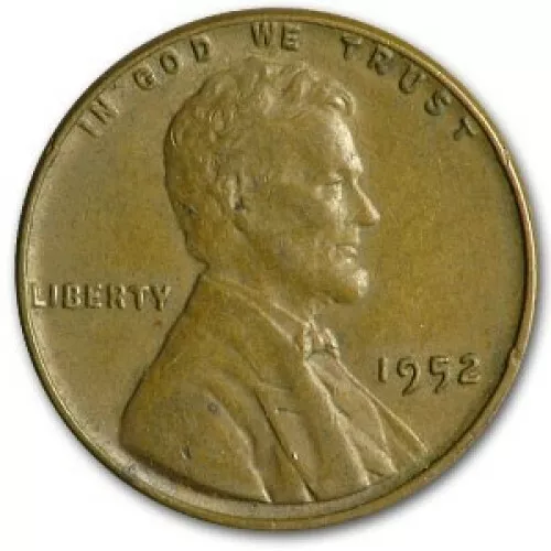 1952 Lincoln Wheat Penny - G/VG