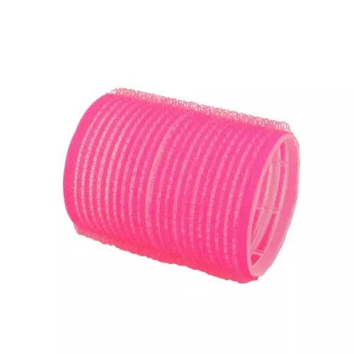 HairCult Haftwickler 60 mm, 12 St., Ø 44 mm rosa