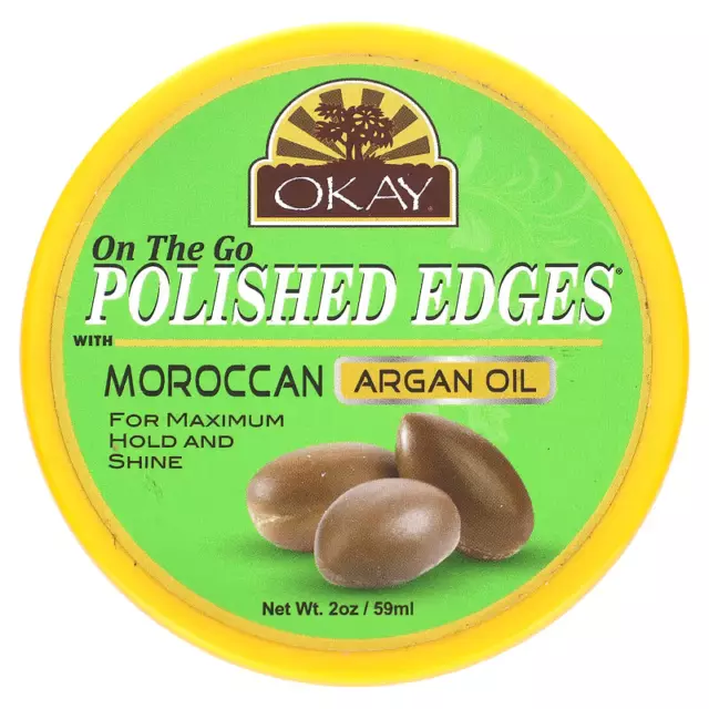 Okay Pure Naturals - Polished Edges With Moroccan Argan Oil - 59 Ml