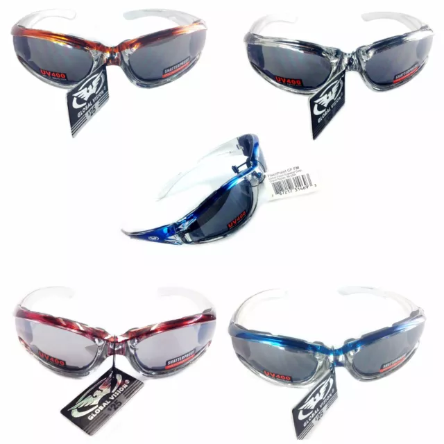 FLASHPOINT CF FM, Assorted Frame/ Smoke Lenses, Global Vision Eyewear ...