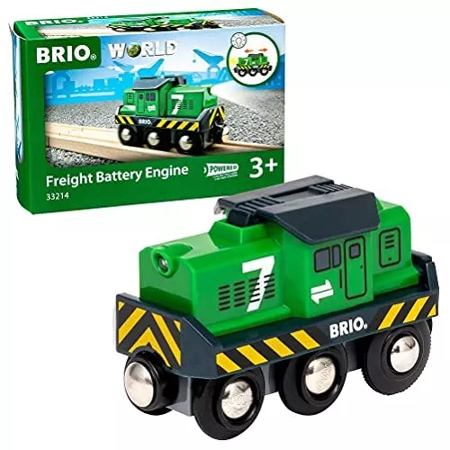 BRIO Battery Power Freight Transport Engine 33214