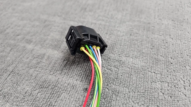 Audi Adaptive Cruise Control Radar Sensor Connector Wiring Kit – Plug & Play, Front Mount, Black Female Pin Terminal