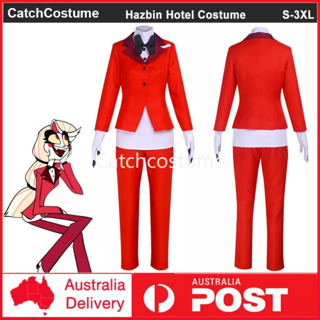 Hazbin Hotel Charlie Morningstar Cosplay Costume Uniform Halloween Fancy Outfits