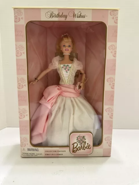 1998 BARBIE Birthday Wishes Doll First in a Series Collector Edition NEW (other)