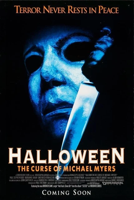 Halloween The Curse of Michael Myers Donald Pleasence 1995 *Hollywood Posters* Halloween The Curse of Michael Myers Donald Pleasence 1995 *Hollywood Posters*