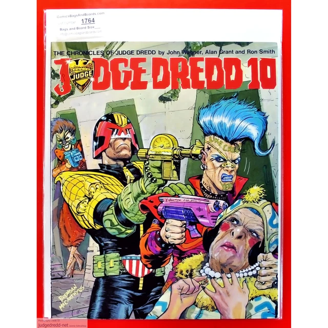2000AD CHRONICLES OF Judge Dredd 10 - Titan Graphic Novel Comic Book ...