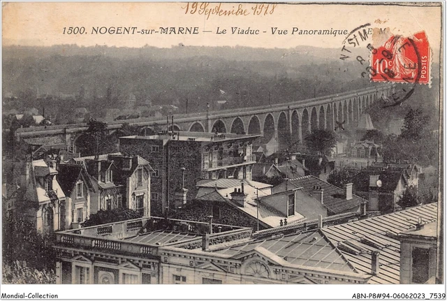 ABNP8-94-0699 - NOGENT-SUR-MARNE - le viaduc - vue panoramique