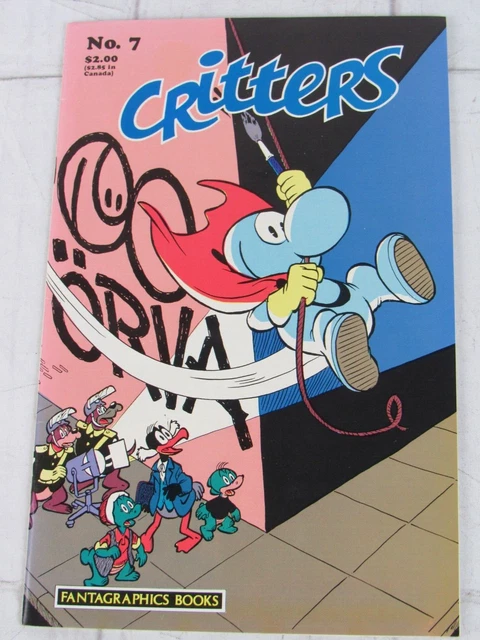 Critters #7 Jan. 1987 Fantagraphic Books