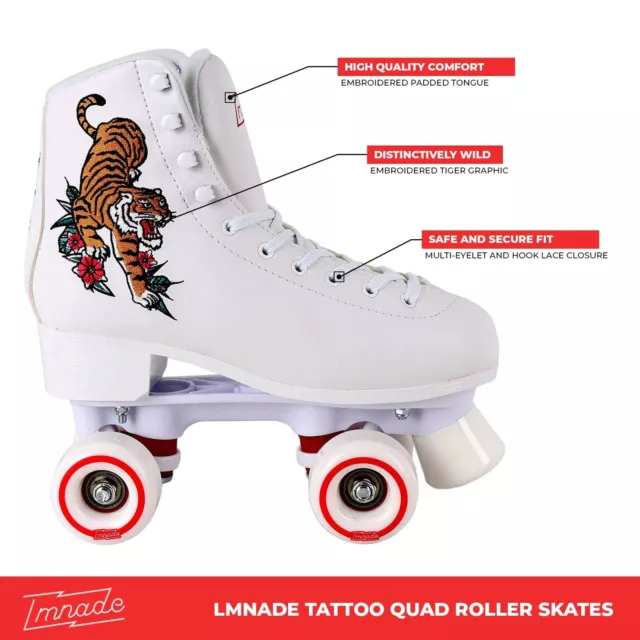 LMNADE Tattoo Quad Roller Skates 2
